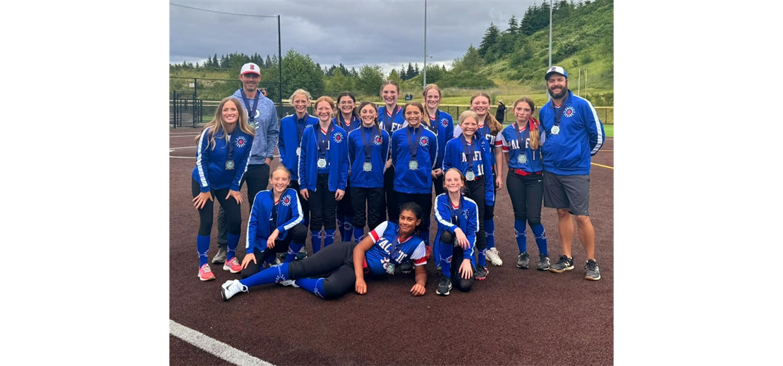  11s Pacific Little League Softball Team earned themselves 2nd place in districts!